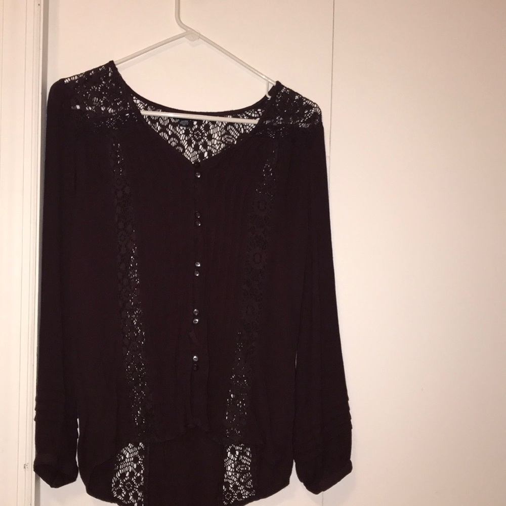 Maroon blouse